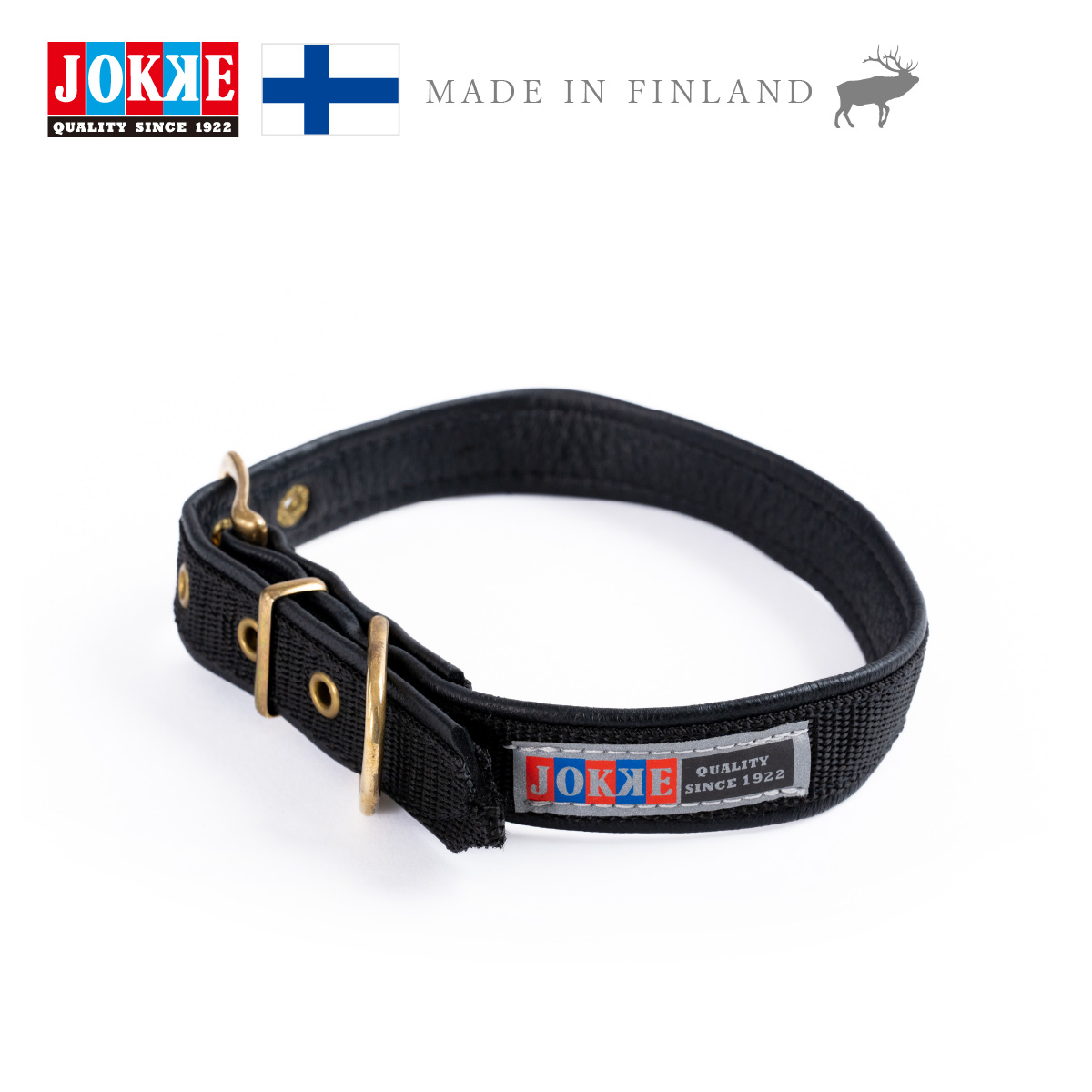 犬用カラーCOBRA(コブラ)JOKKE ヨッケ【北欧製エルクレザー】